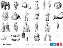 Tablet Screenshot of nyc3dscan.com